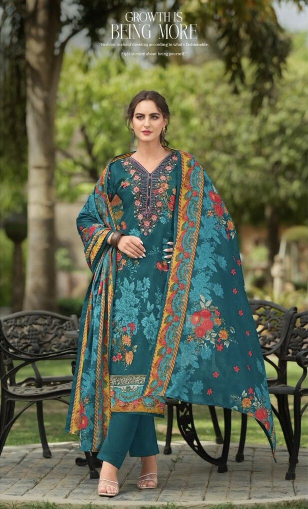 Hive Arts printed Pakistani semilawn
